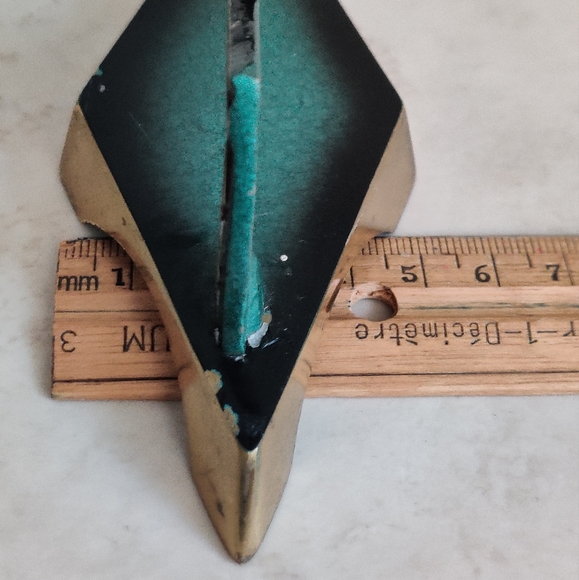 Vintage Chanukah Menorah Atzmaut Israel - Picture 4 of 11